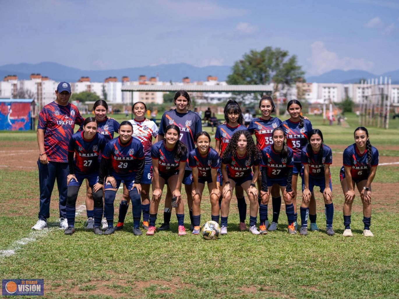 UMSNH gana, gusta y golea en su debut en el Torneo de Verano de la Liga Municipal 