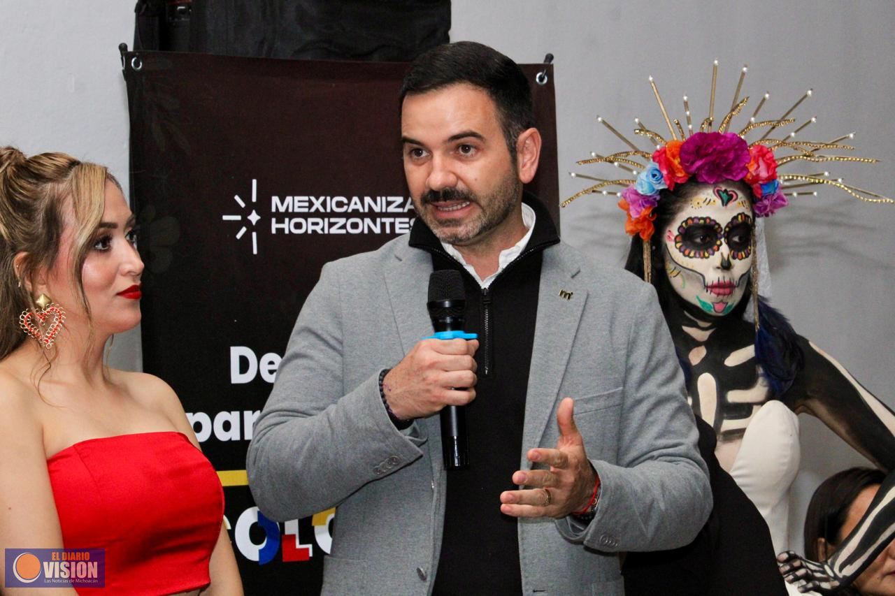 Yankel Benítez se reúne con Mexicanizando Horizontes, para  proyección internacional de Morelia