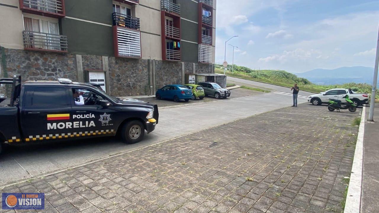 Ataque a balazos en Morelia, deja lesionado a un hombre