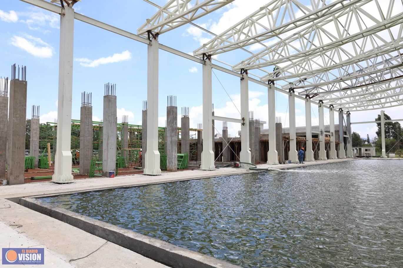 Administración de Yarabí Ávila construye obras de alto impacto; alberca Olímpica al 70 por ciento