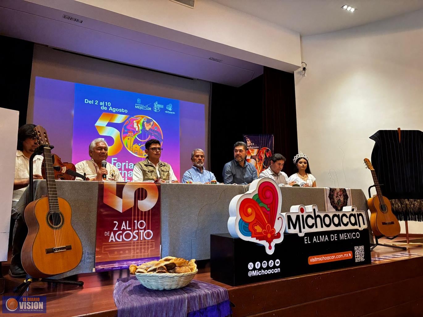 Paracho celebrará en grande los 50 años de la Feria de la Guitarra: Sectur