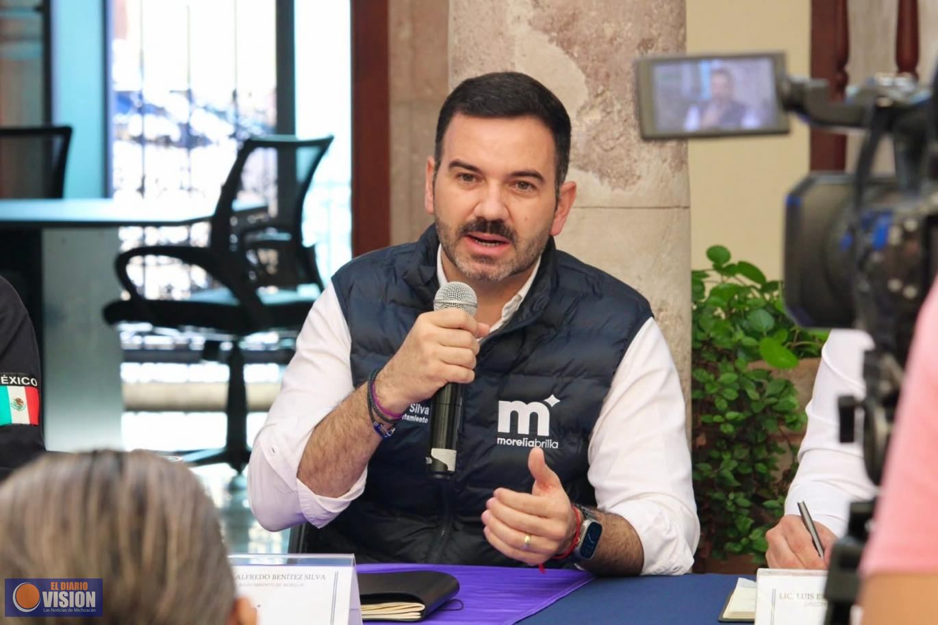 No se permitirá en Morelia ningún evento que haga apología del crimen: Yankel Benítez