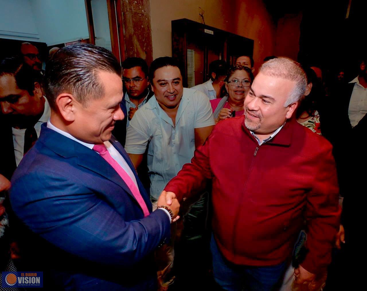 Fiscalía en buenas manos con Torres Piña, aportará orden y justicia a Michoacán: Jesús Mora