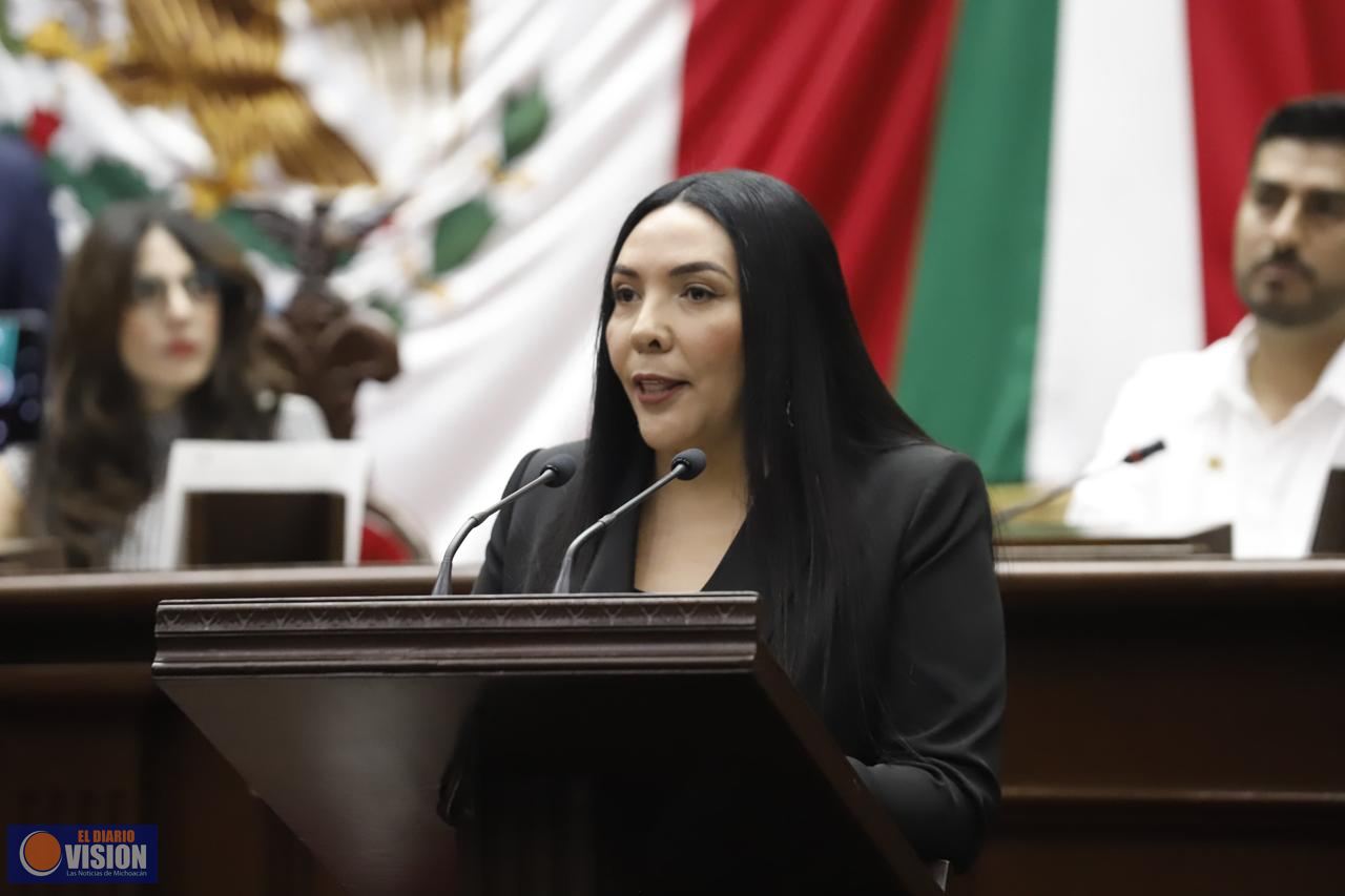 Necesario fortalecer la FGE para recuperar la paz en Michoacán: Adriana Campos Huirache