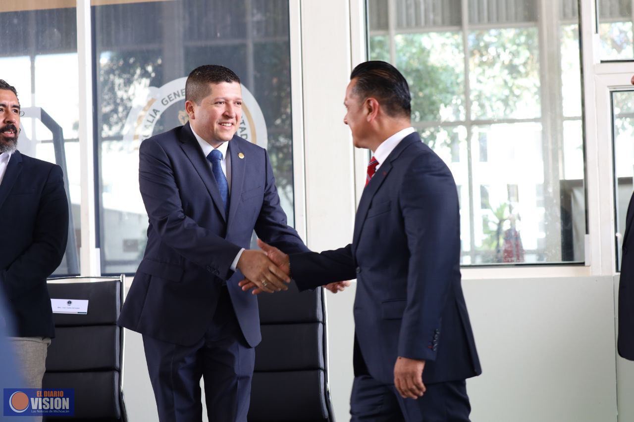 Vicente Gómez Núñez respaldará gestión de Carlos Torres Piña como Fiscal General del Estado