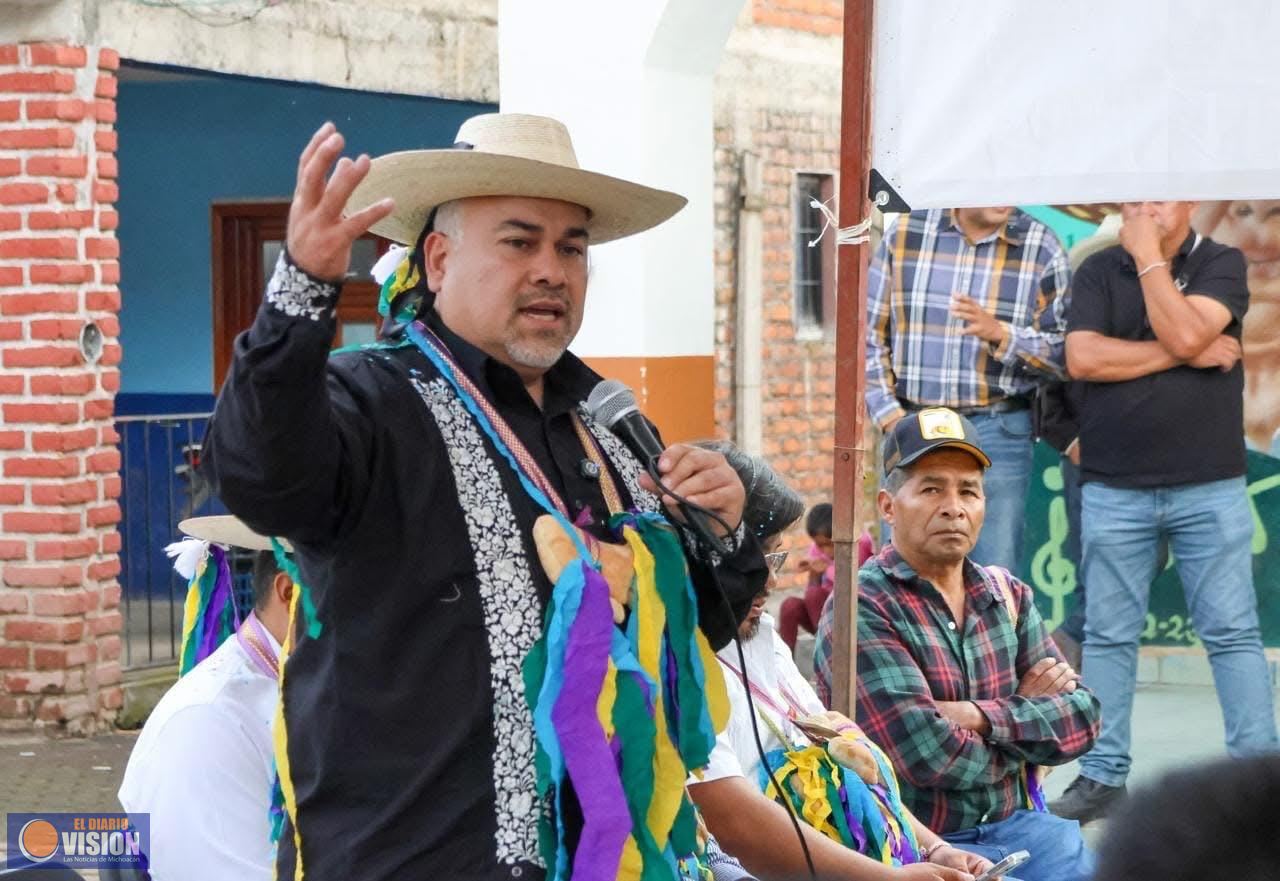 Reconoce Jesús Mora inversión histórica en infraestructura sin endeudamiento en Michoacán