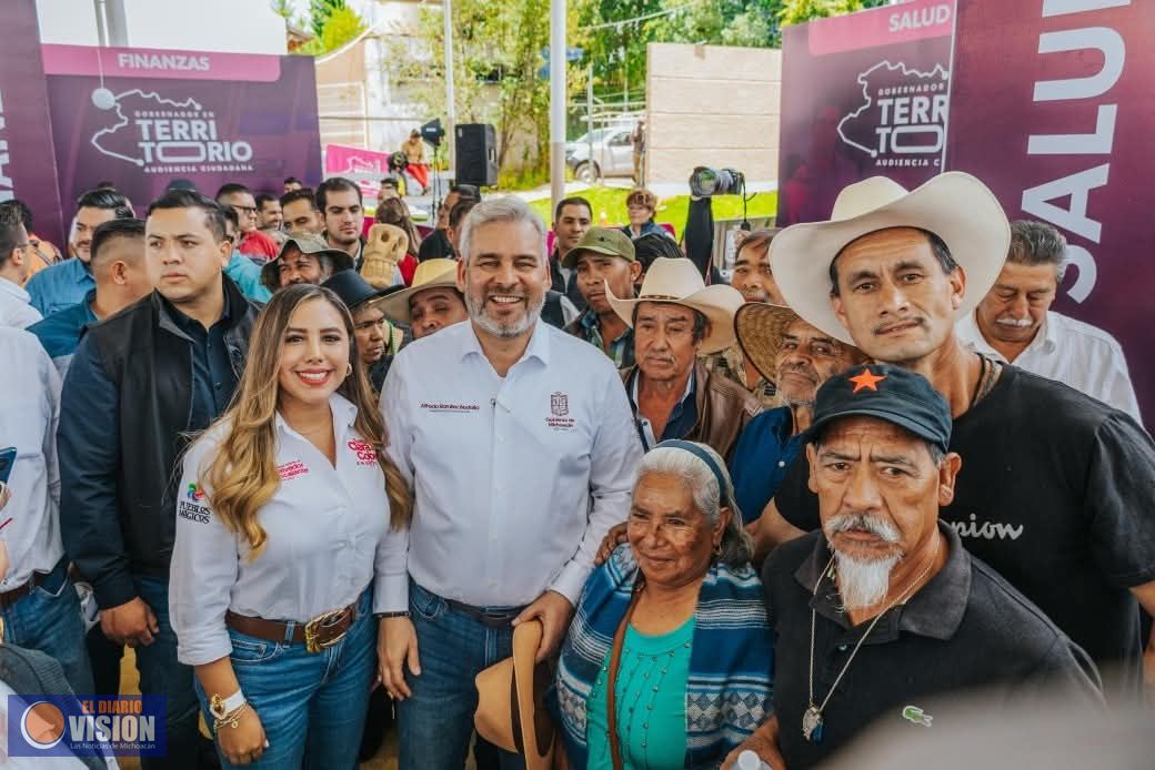 Gobernador y Alcaldesa fortalecen la atención ciudadana en Salvador Escalante