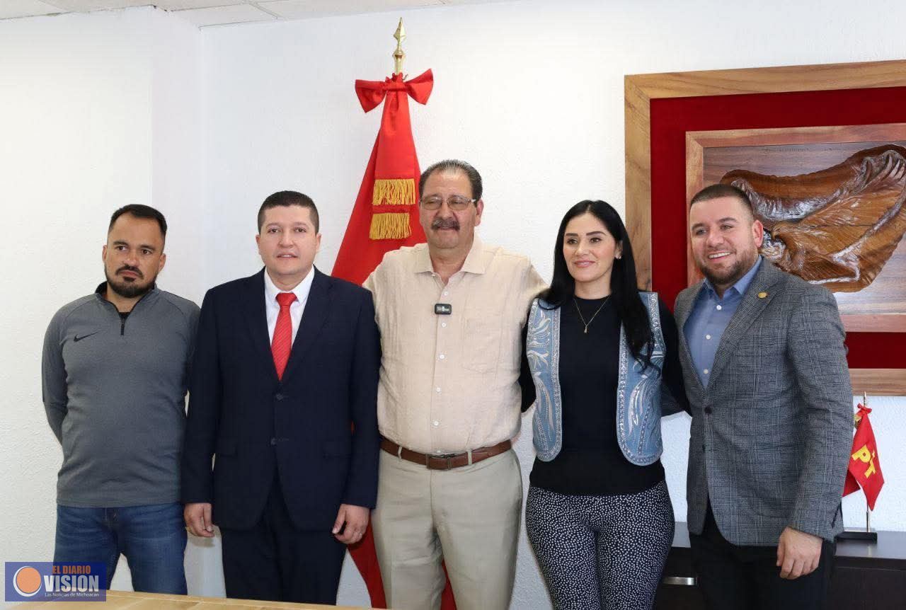 Reginaldo Sandoval, rumbo y mando en el PT Michoacan: Vicente Gómez