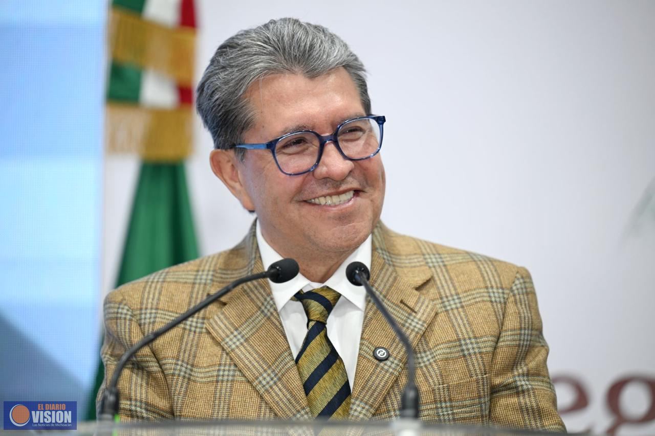 Diputado Ricardo Monreal anuncia la hoja de ruta para el próximo periodo de sesiones