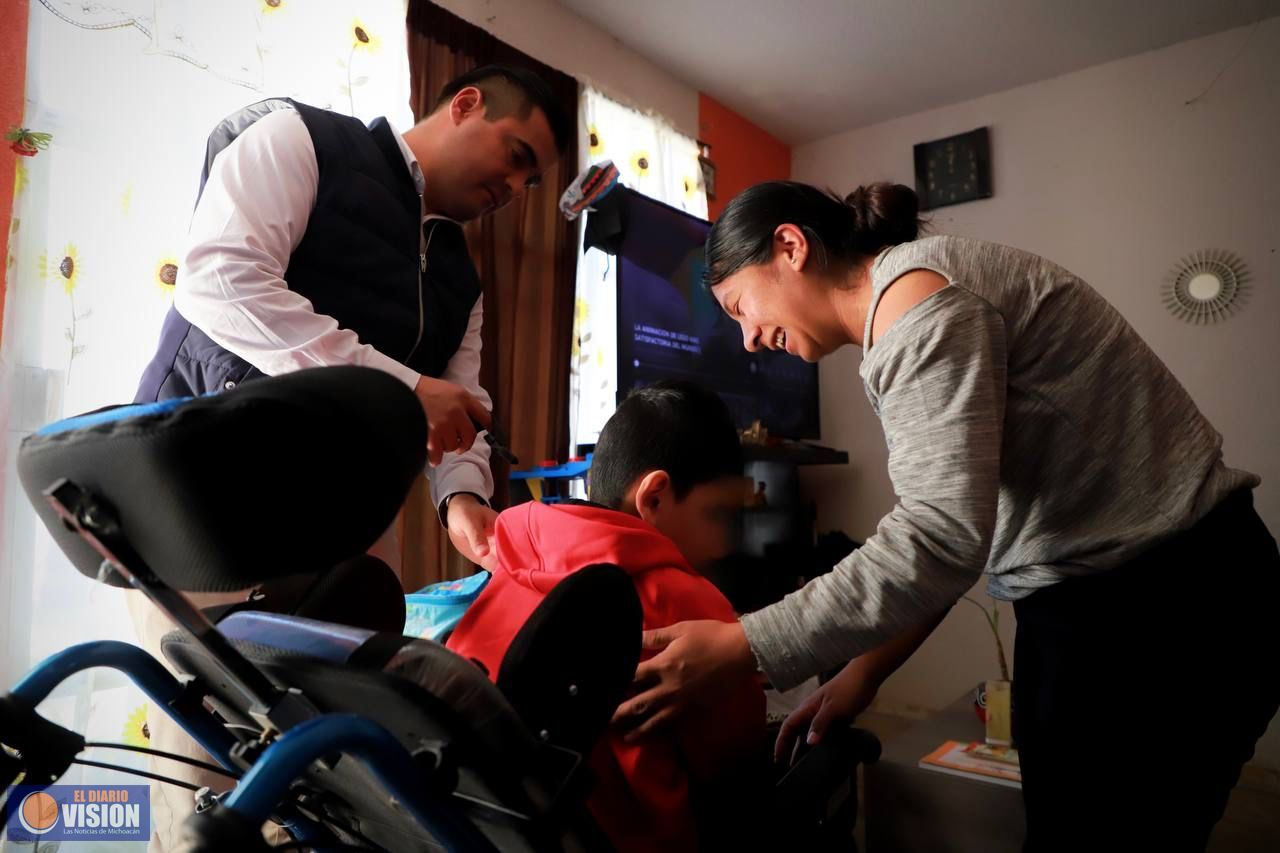 Con visión por Morelia, Alfonso Martínez impulsa inclusión y atención especializada