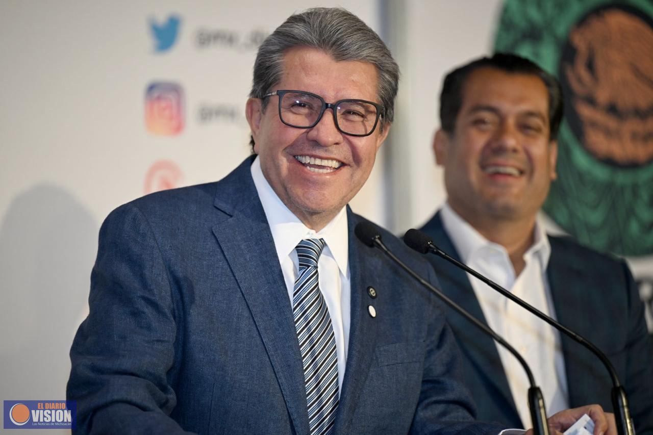 Ricardo Monreal respalda a jueces, magistrados y ministros elegidos mediante el voto popular