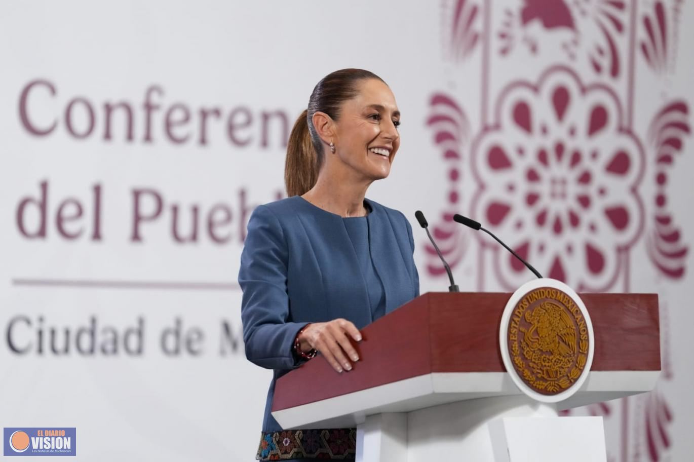 México se tecnifica : Claudia Sheinbaum 