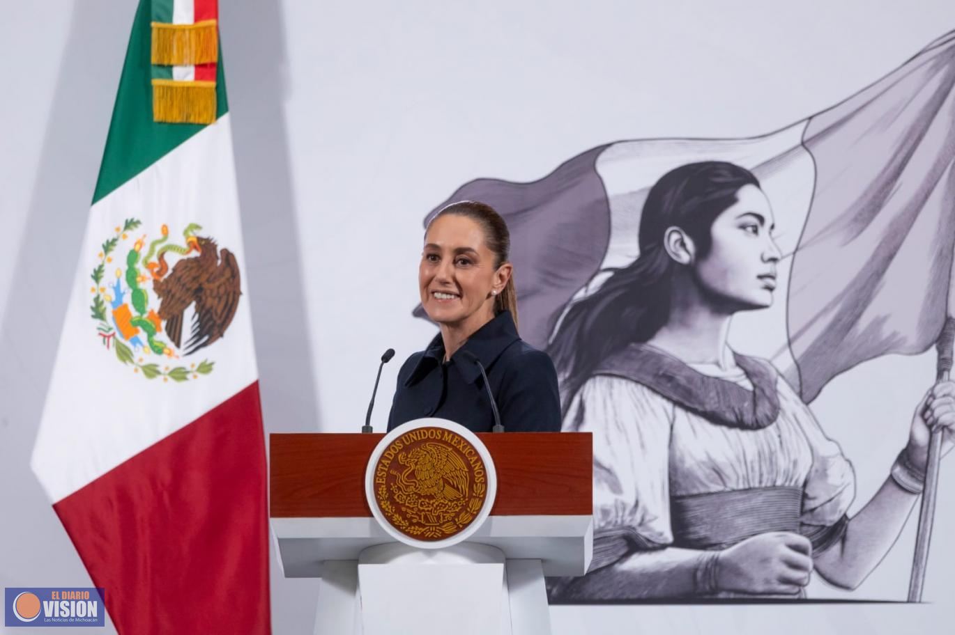 Gobierno de México fortalecerá la Red Nacional de Transmisión: Claudia Sheinbaum 