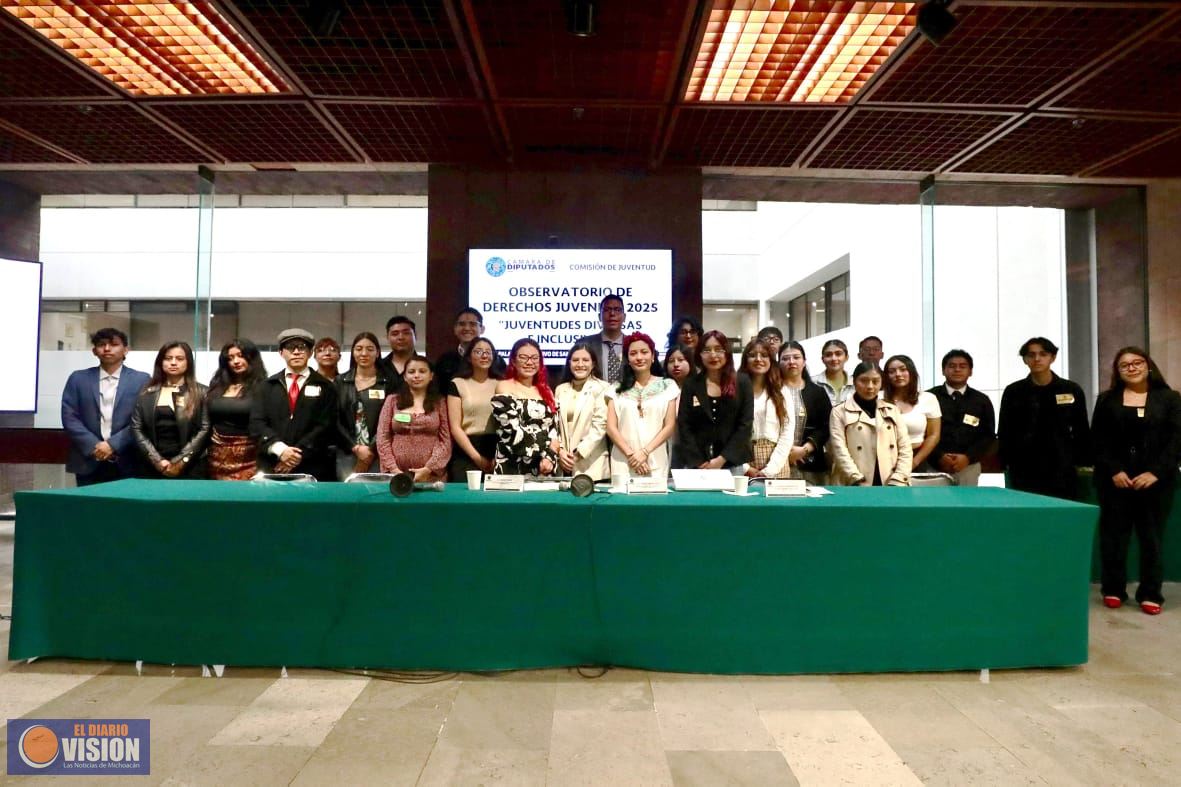 Realizan en Cámara II Foro de Derechos Juveniles 2025 “Juventudes diversas e inclusivas”