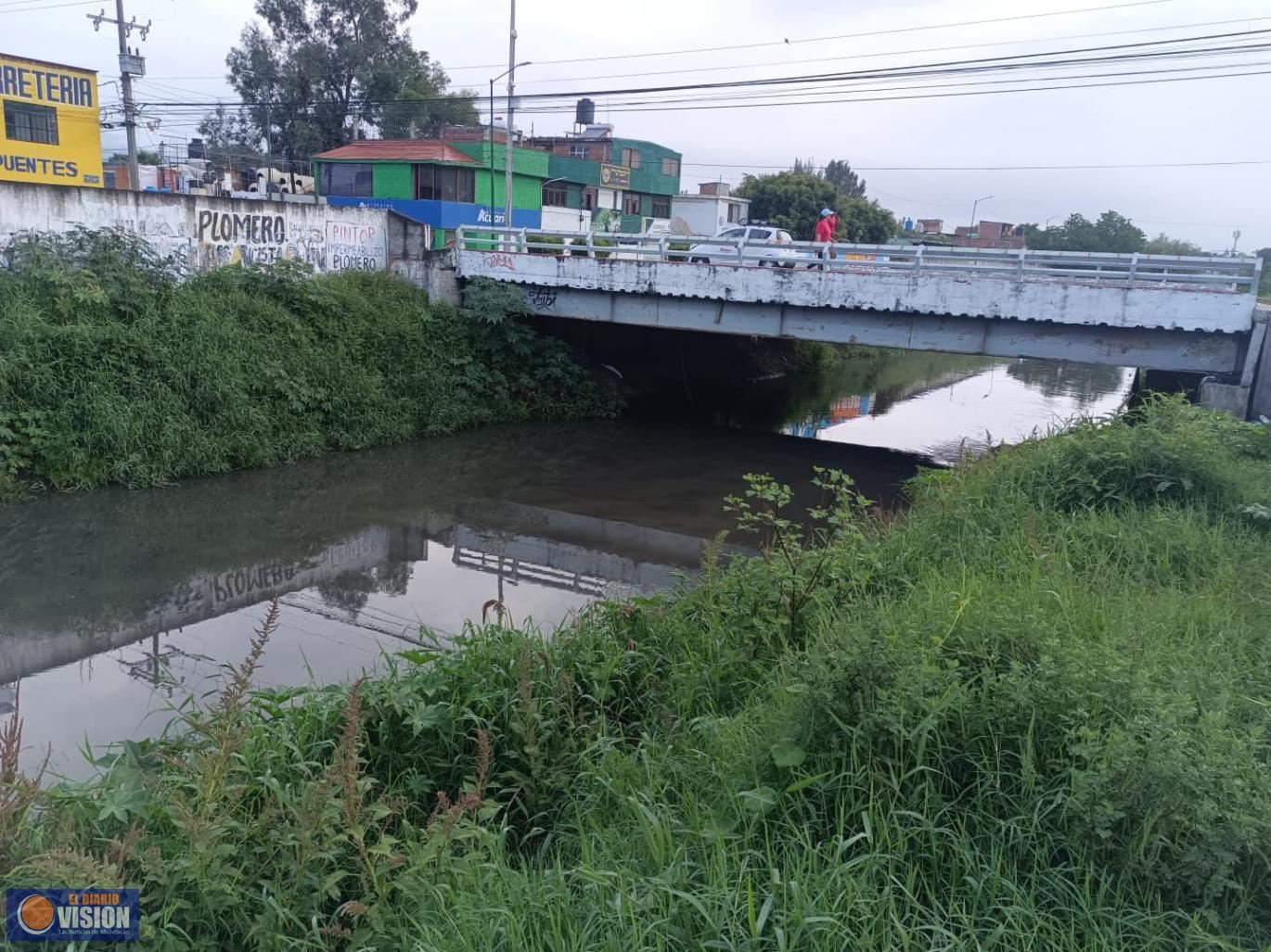 Ooapas mantiene monitoreo permanente de ríos y drenes en Morelia