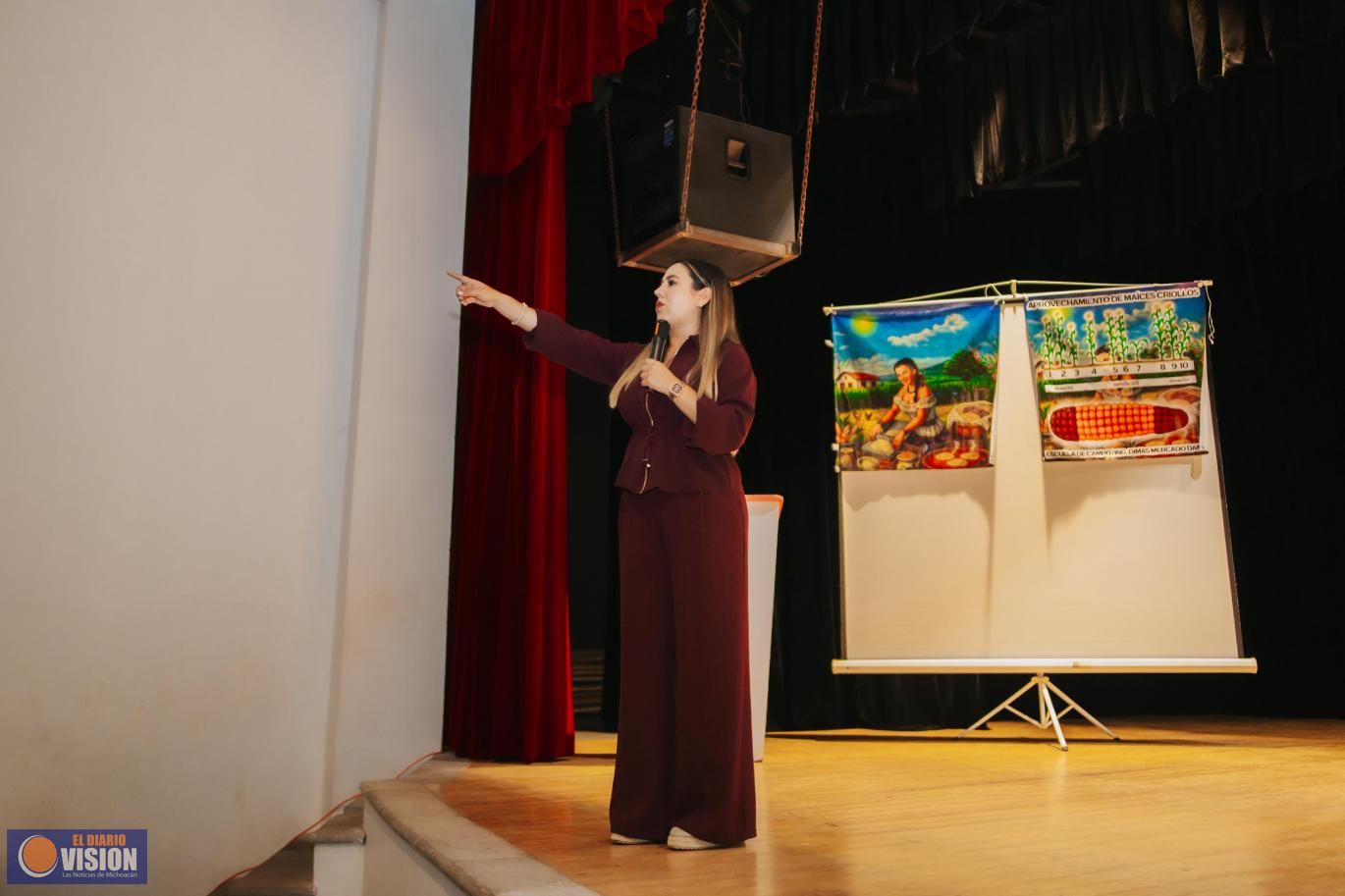 Dayana Pérez Mendoza apuesta por un manejo responsable de los recursos naturales