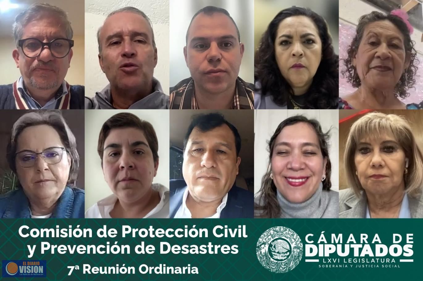 Aprueban en Comisión incorporar los términos pandemia y epizootia a la Ley de Protección Civil