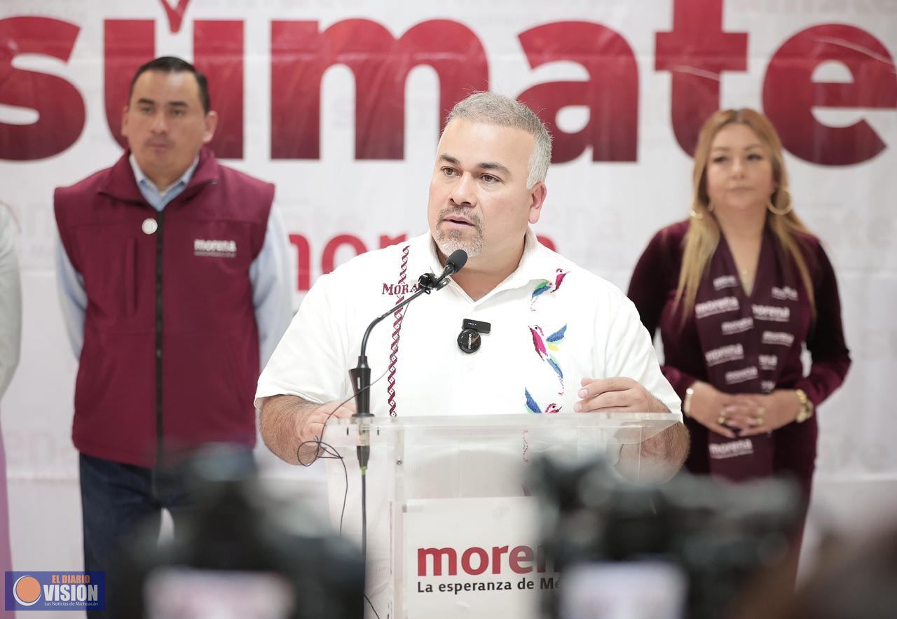 Conducta violenta de Alejandro Moreno demuestra decadencia de oposición: Jesus Mora