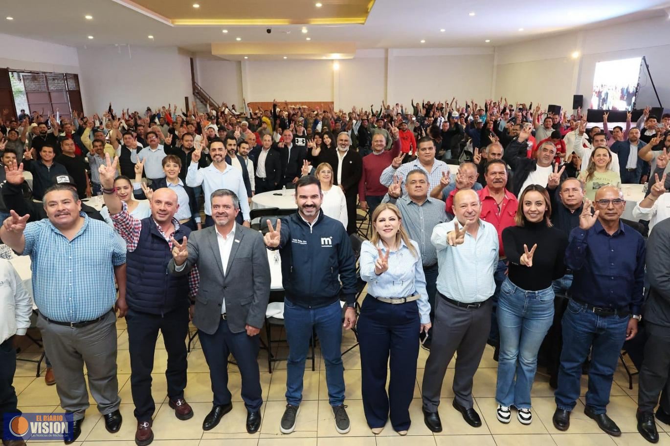 Generemos redes de trabajo para que la economía de Morelia siga creciendo: Yankel Benítez