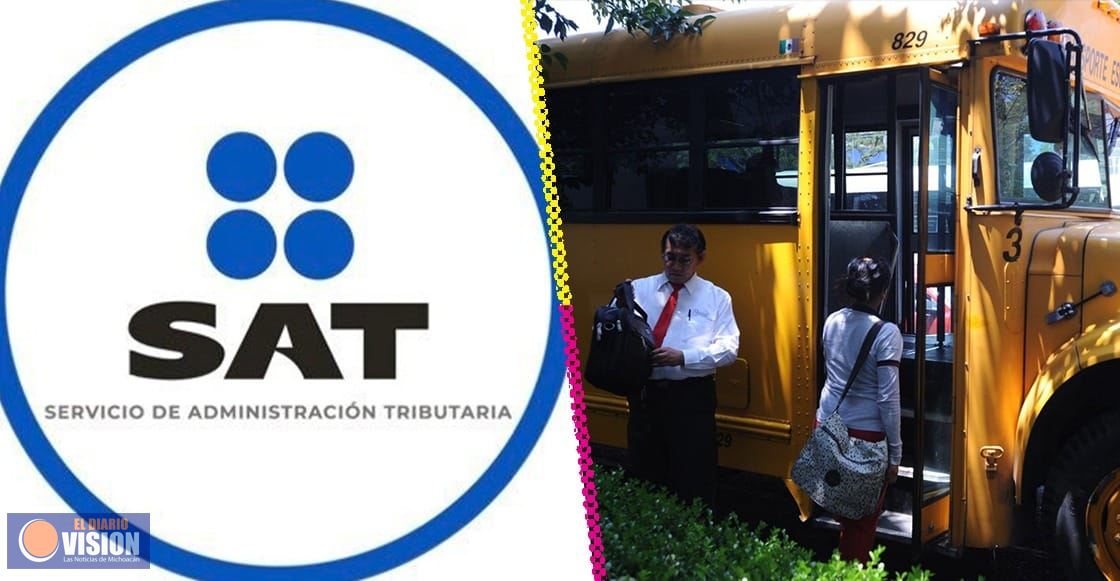 Colegiaturas y transporte escolar son deducibles ante el  SAT 