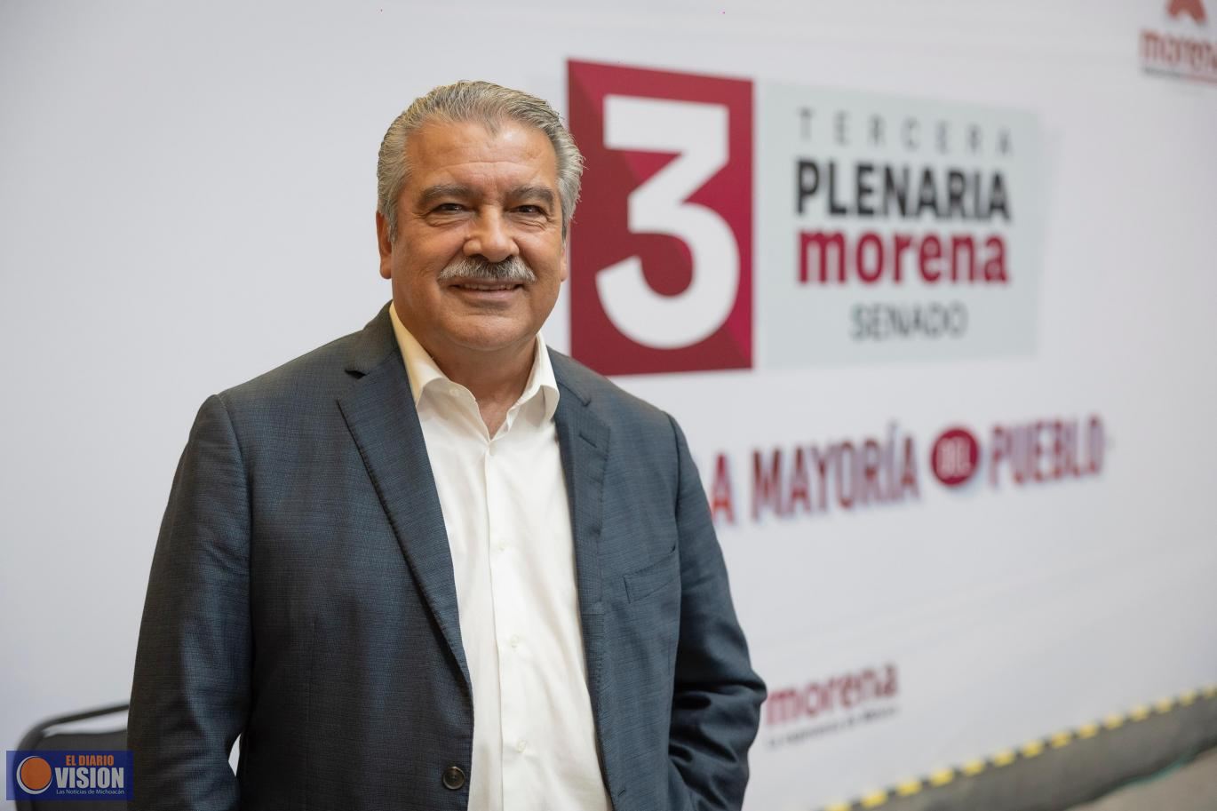 Gestiona Raúl Morón ante Hacienda mayores recursos para el campo michoacano