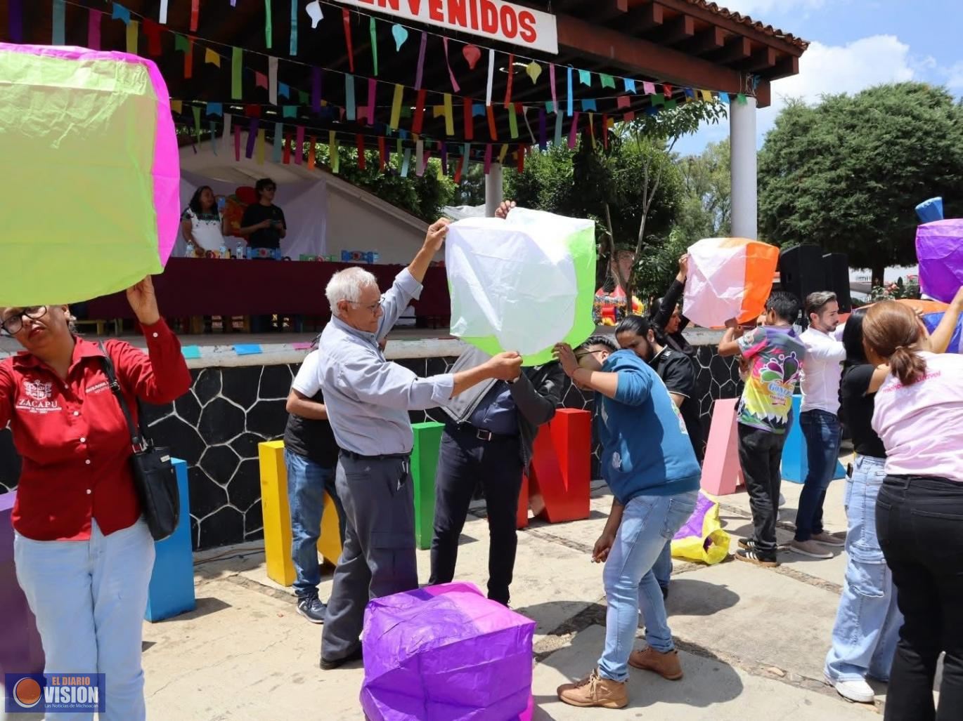 Vive la magia de los globos de Cantoya hoy en Tiríndaro: Sectur