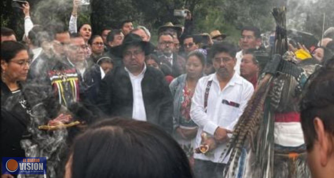 Ministros, inician actividades con entrega de Bastón de Mando y Servicio