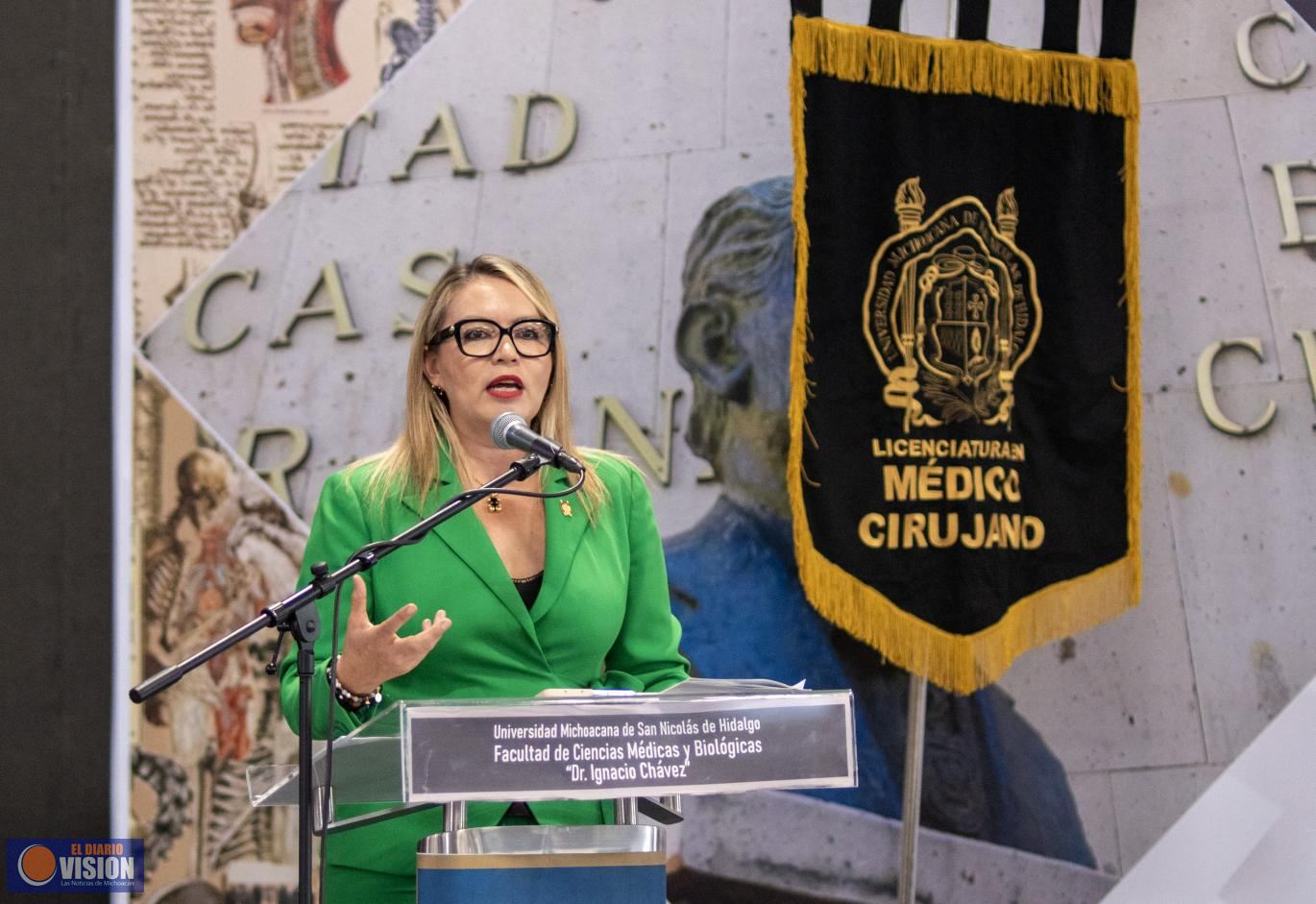 UMSNH se consolida como referente  en el área de la Salud; totalidad de carreras acreditadas