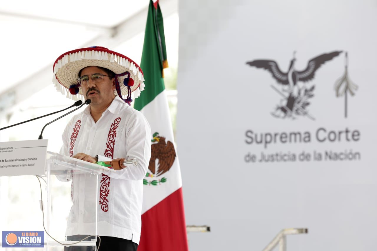 Nueva integración de Suprema Corte recibe Bastón de Mando y ratifica  compromiso Social y Humano 