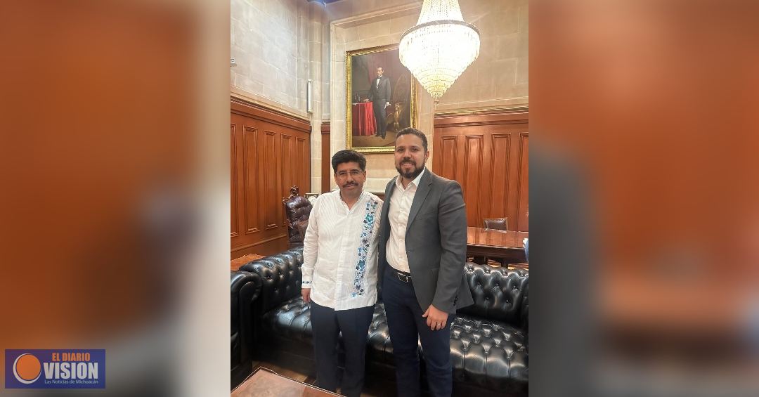 El Ombudsperson Josúe Mejía Pineda se reunió con el presidente de la SCJN Hugo Aguilar Ortiz 