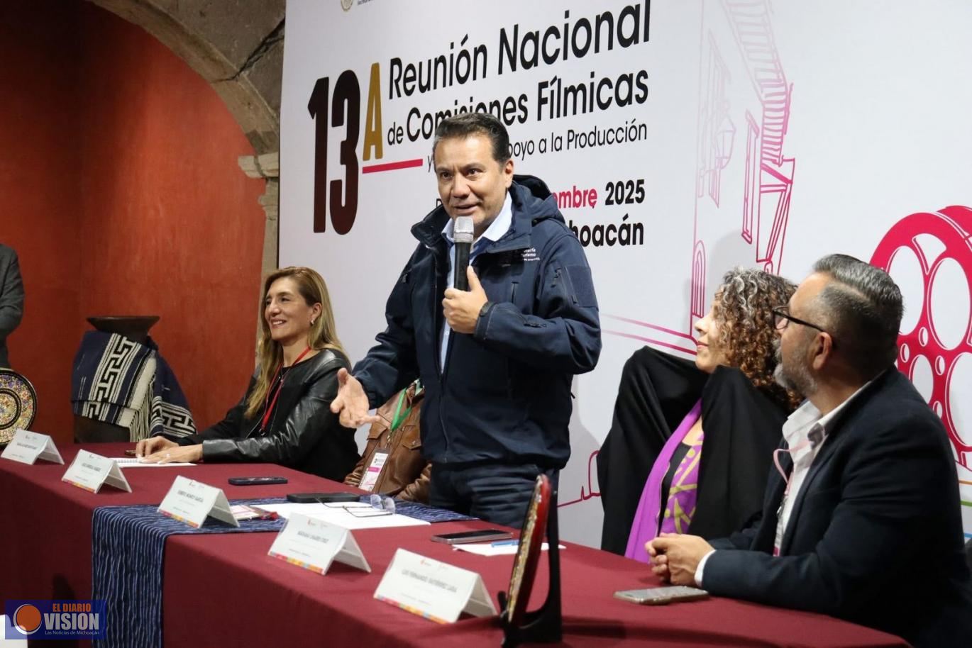 La pantalla se encendió en Michoacán, con la Reunión Nacional de Comisiones Fílmicas: Sectur