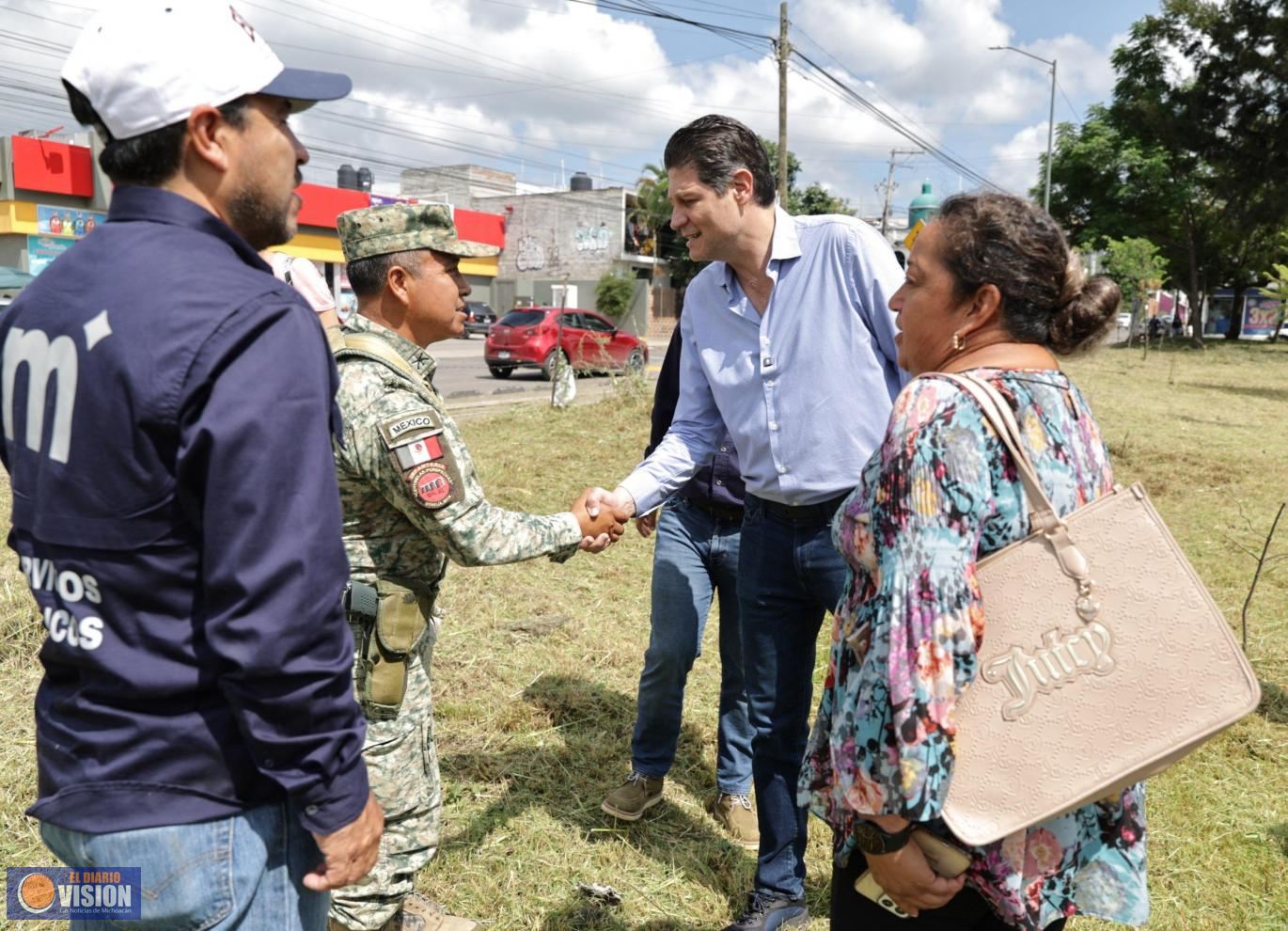 Encabeza Alfonso Martínez Jornada Integral #500 de limpieza y mantenimiento