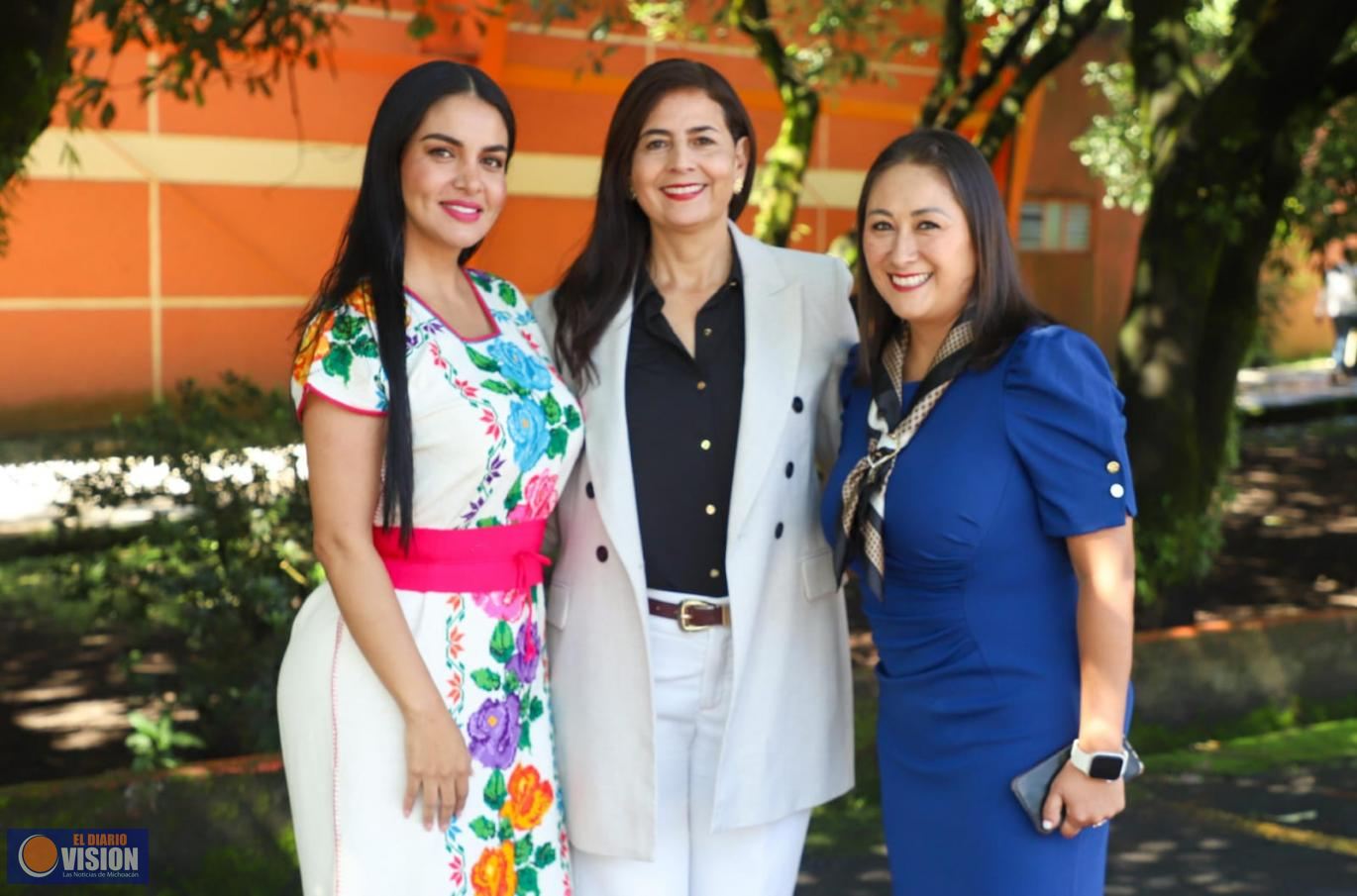 Gabriela Molina reafirma compromiso de fortalecer instituciones superiores de Uruapan