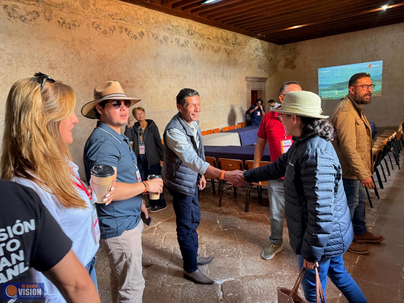 Comisionados fílmicos de México recorrieron el Atrio de los Olivos: Sectur