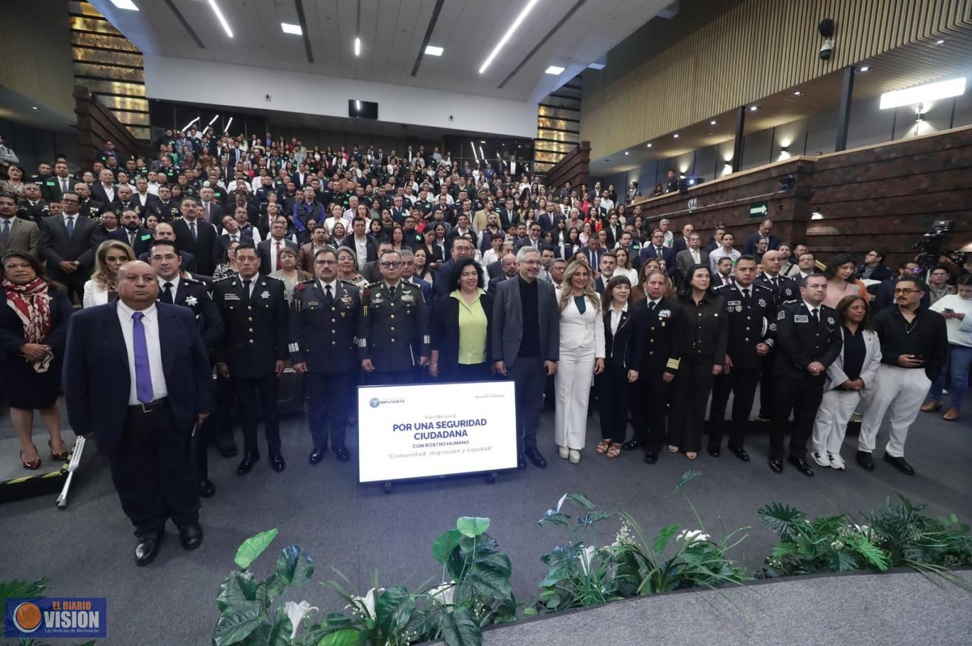 Inauguran foro nacional “Por una seguridad ciudadana con rostro humano
