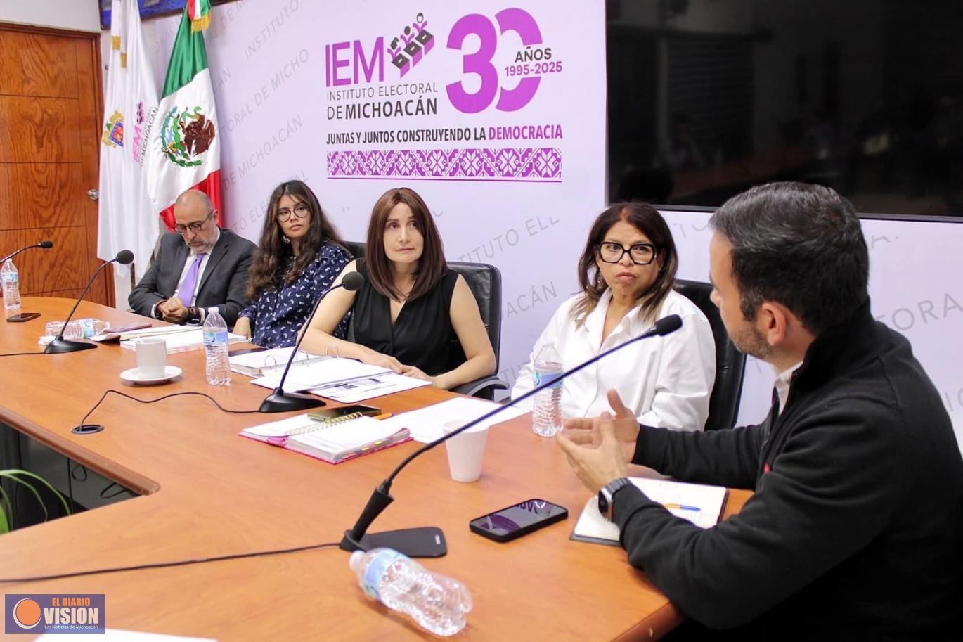 Participa Yankel Benítez en Comisión Electoral de atención a San Miguel del Monte