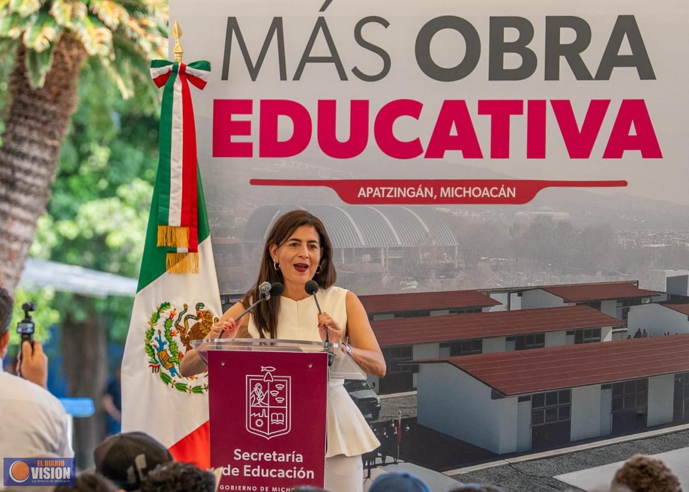 Compromiso con la educación es en todos los niveles: Gabriela Molina