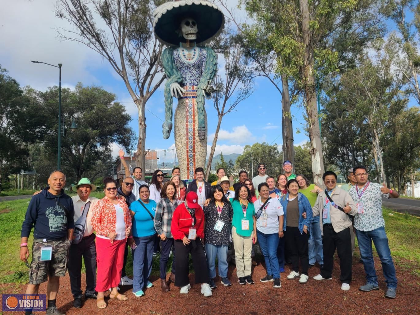 Michoacán conquista a guías de turismo de Iberoamérica con su historia y gastronomía: Sectur