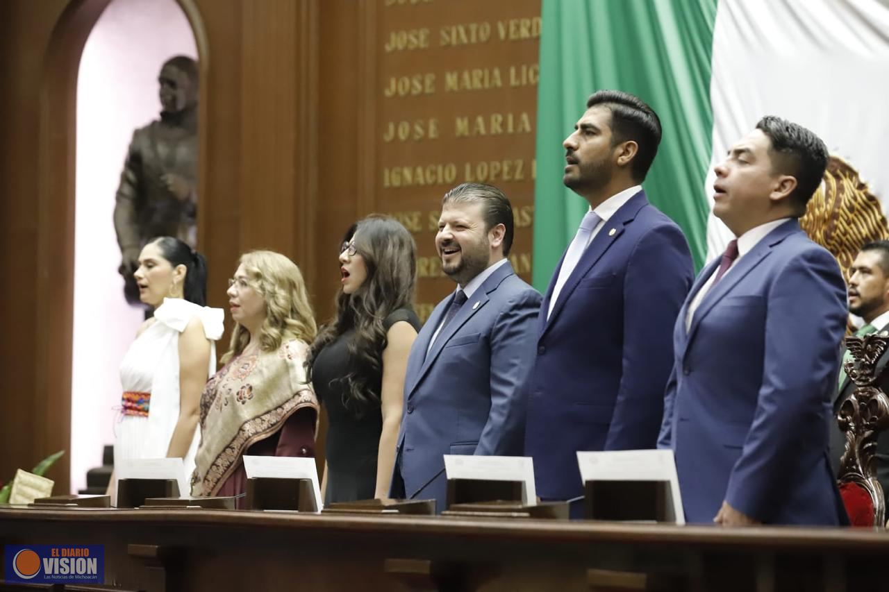 Declaran abierto el Segundo Año Legislativo de la 76 Legislatura del Congreso del Estado