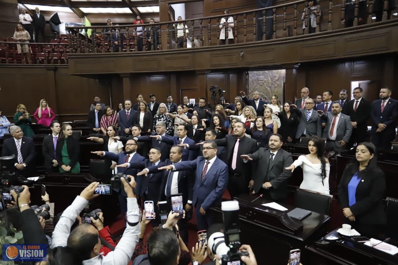 76 Legislatura tomó protesta a 109 nuevas personas juzgadoras representantes del Poder Judicial