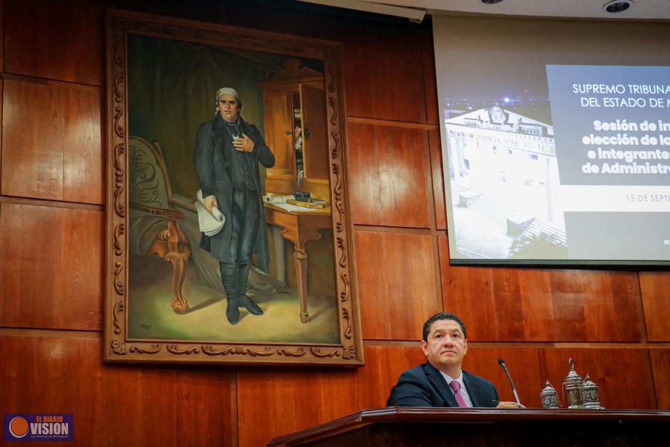 Eligen a Hugo Alberto Gama Coria como magistrado presidente del Supremo Tribunal de Justicia