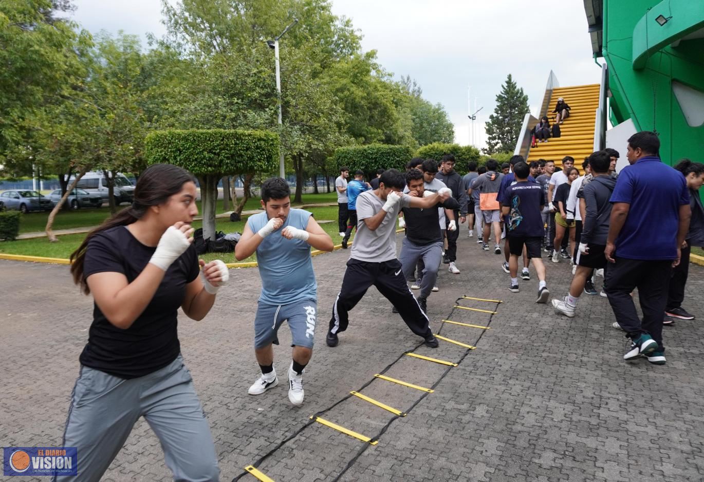 Cerca de mil alumnas y alumnos asistieron a las visorías de la UMSNH