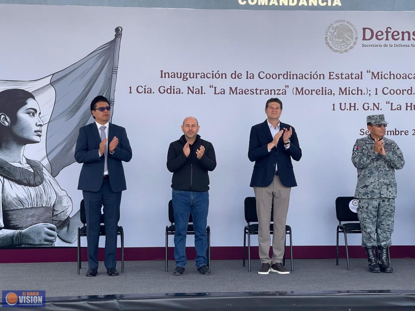 Tarímbaro fortalece vínculos con Guardia Nacional para mejorar la seguridad en la región