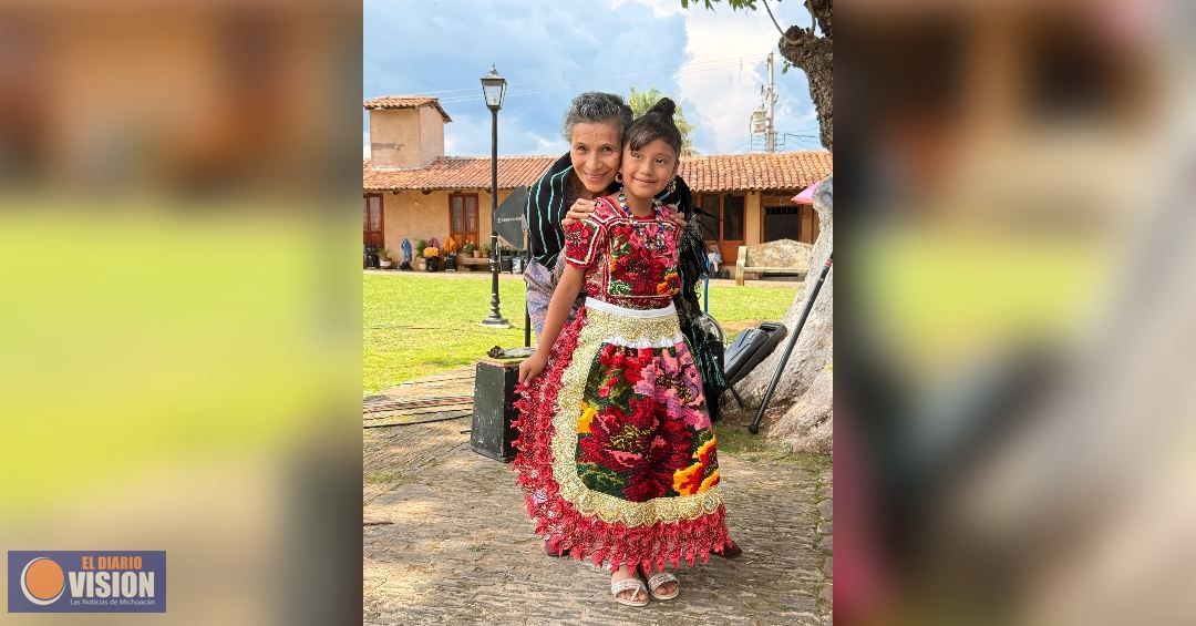 No hay nada más lindo que estar en Michoacán: Patricia Reyes Spíndola
