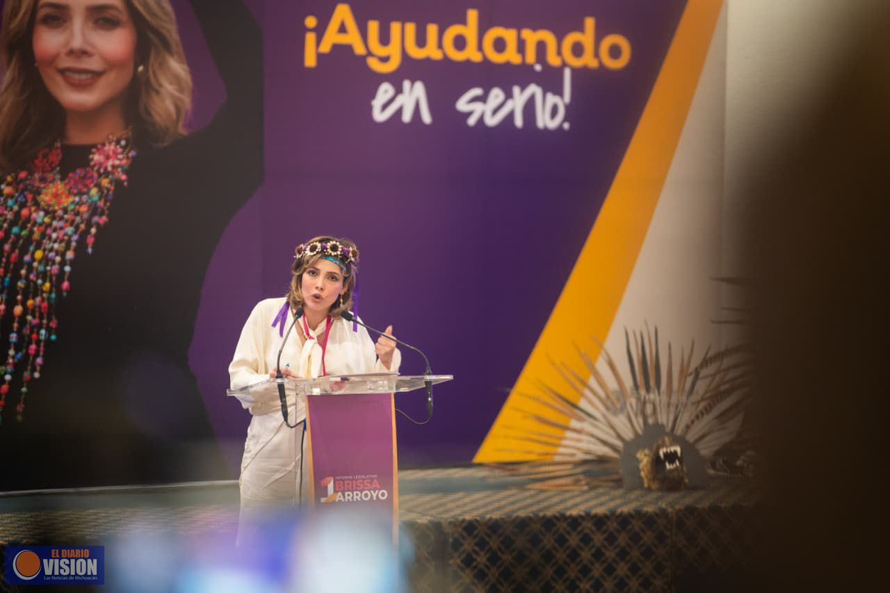 Legislando en serio construyendo el futuro de Michoacán: Brissa Arroyo