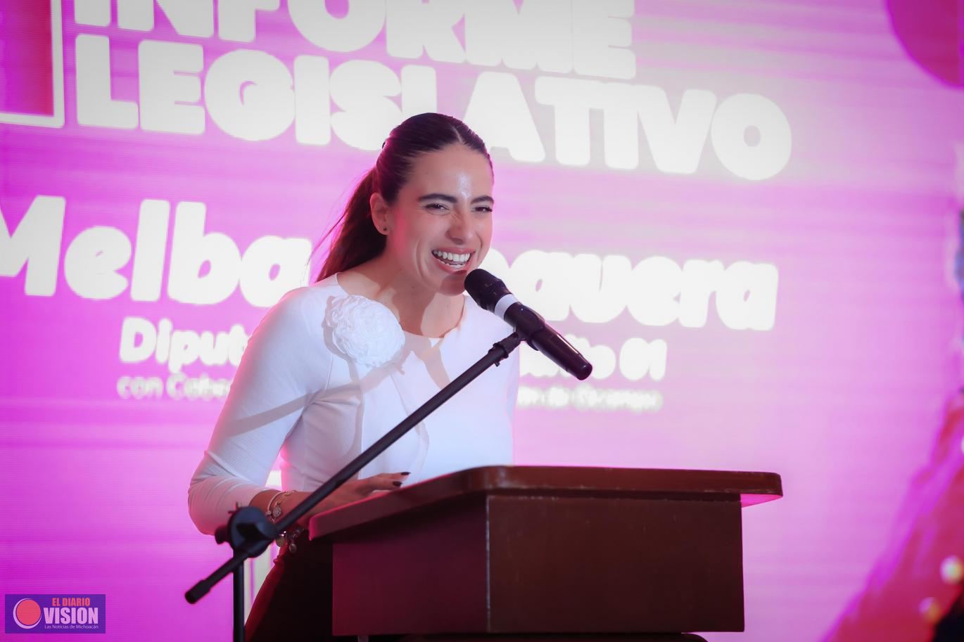 Rendir cuentas al pueblo, compromiso inquebrantable del Congreso de Michoacán: Bugarini