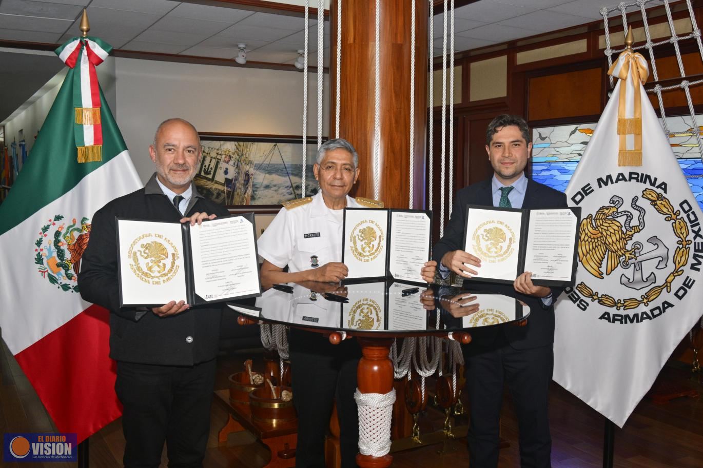 SEMAR, SICT y SAT unen esfuerzos en combate al contrabando