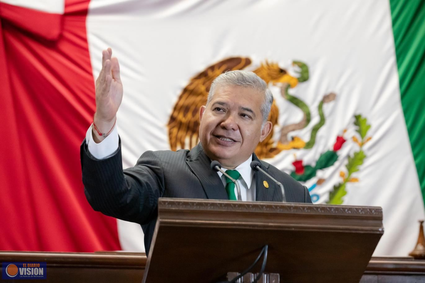 Magaña de la Mora rinde informe legislativo: orden, diálogo y resultados para Michoacán