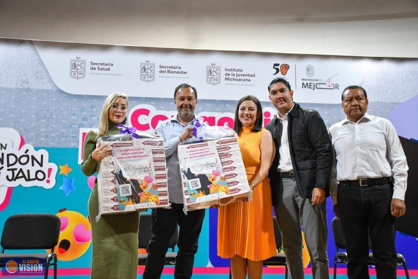 Julio Arreola Impulsa en Pátzcuaro la Campaña “Con Gorrito no hay Morrito”