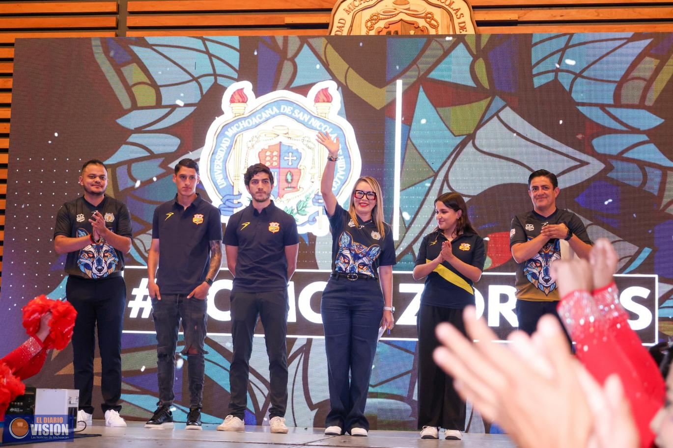 Con espectacular evento, Atlético Morelia-UMSNH presenta sus equipos para la Liga TDP 